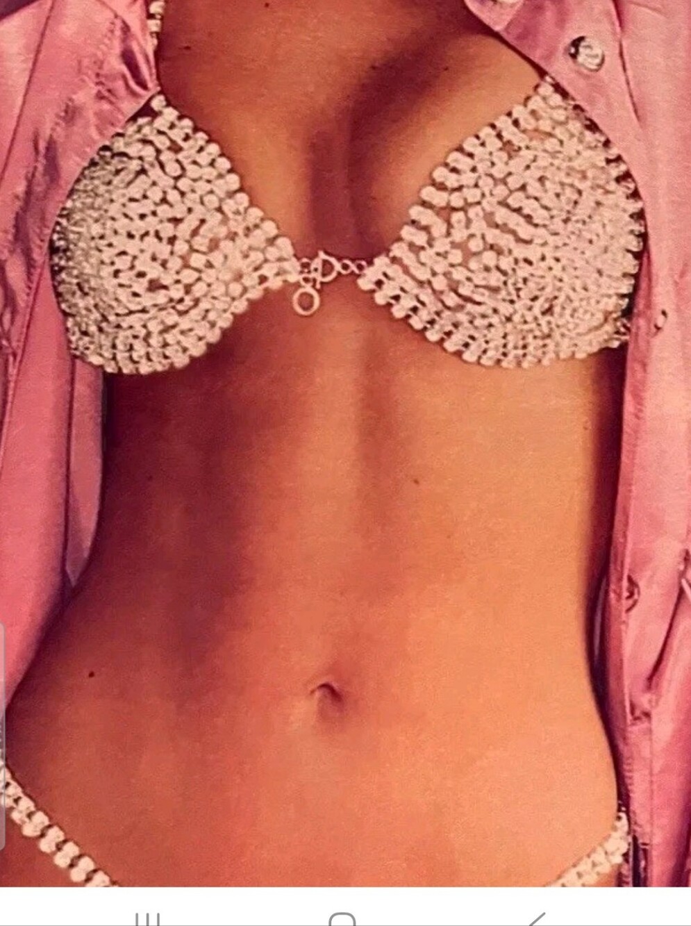 Rhinestone Bra Victoria Secret